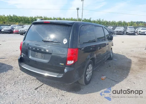 2017 Dodge Grand Caravan Se z USA, uszkodzony, nr VIN 2C4RDGBG8HR839040